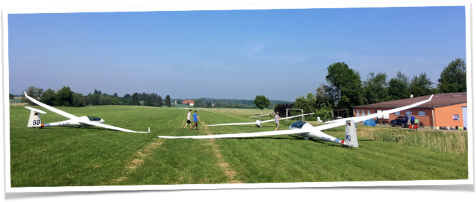weg zum start